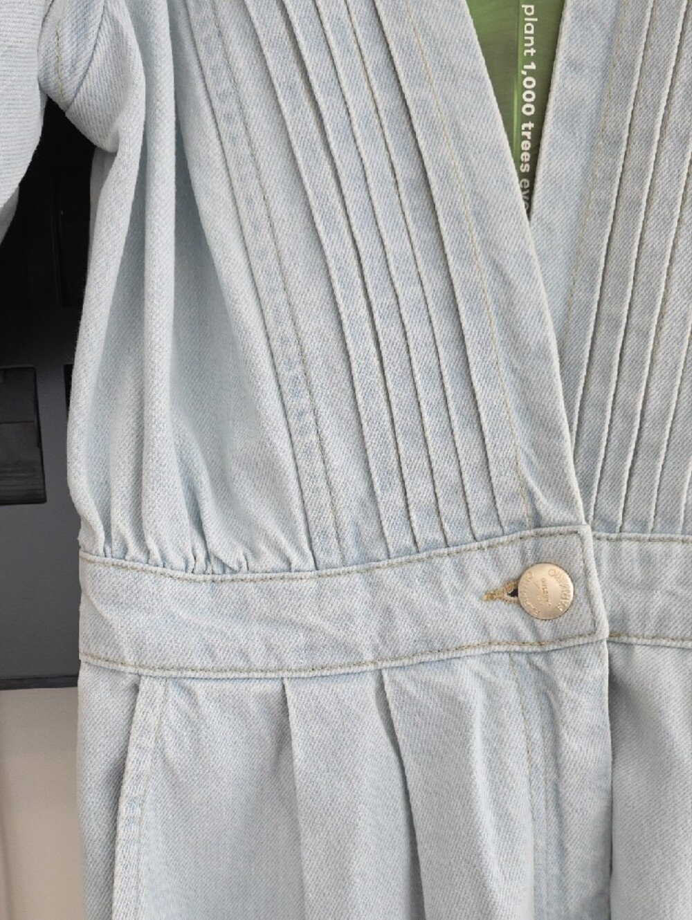 Farm Rio Denim Jumpsuit - Picture 5 of 9